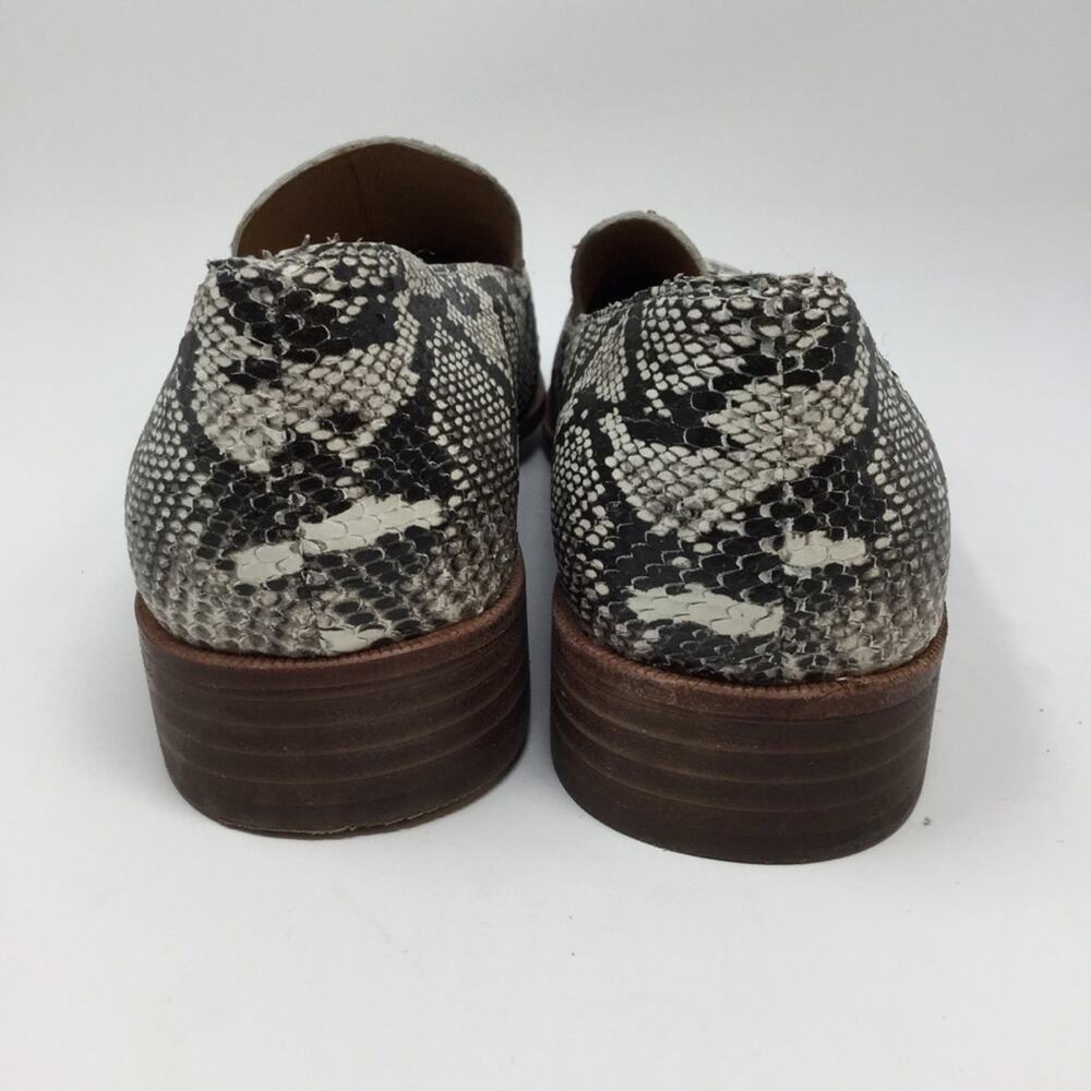 Madewell Frances Loafer, Stamped Snake, size 8 - Picture 4 of 7